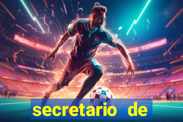 secretario de esporte salario